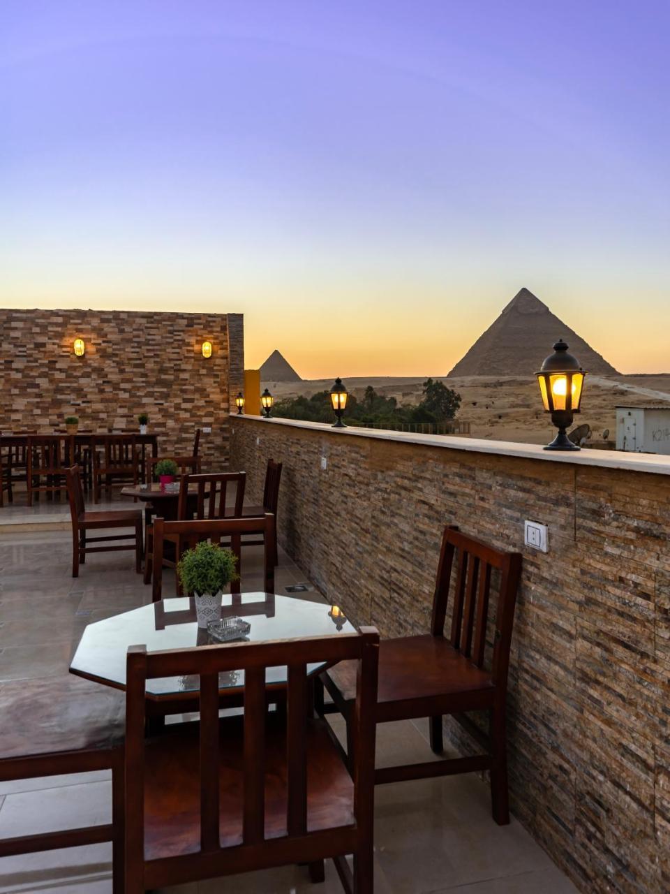 Amon Holiday Pyramids Inn Kafrat al Jabal Экстерьер фото